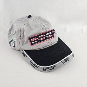 Glock GSSF Hat Gray Black Cap Mens Adjustable Shooting Sports Logo Cotton
